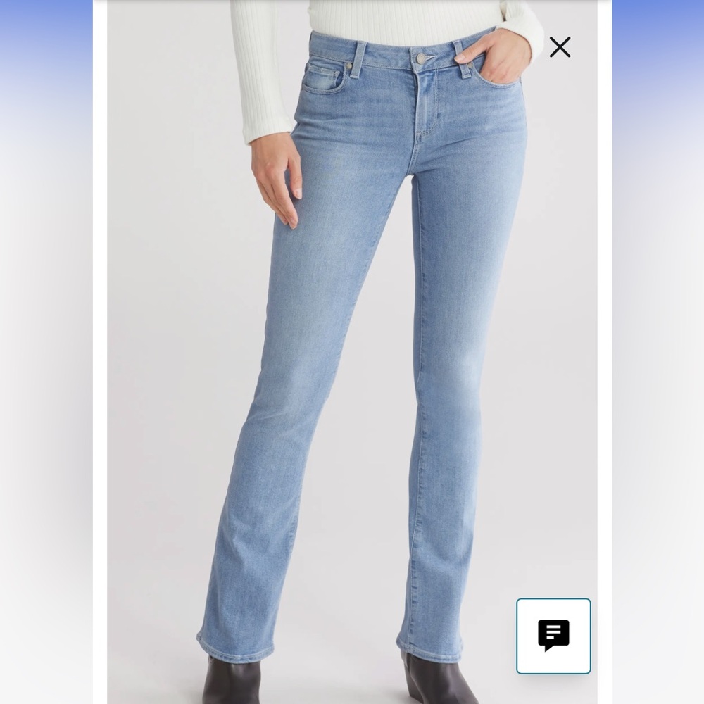 Paige Manhattan Bootcut Jeans size 24 or 0